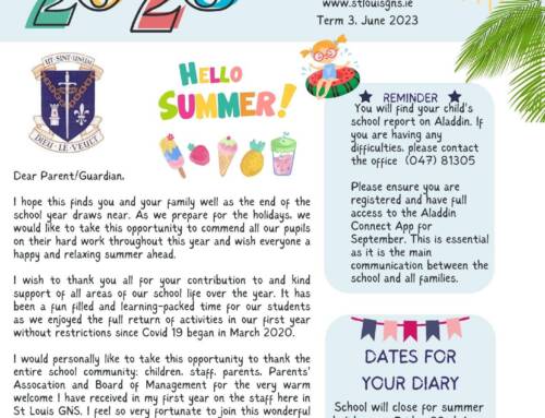 Summer Newsletter June 2023